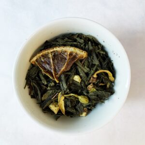 tè verde all'arancia