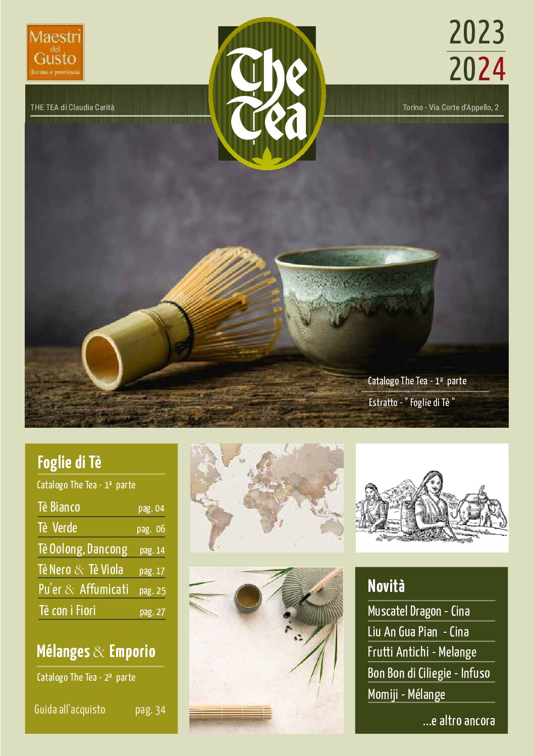 TheTea Catalogo_Selezione _2023_2024 FOGLIE DI TE_nuovi_raccolti_1_parte