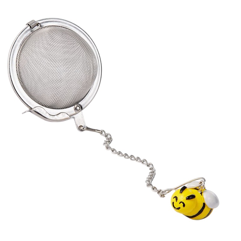 Infusore Per Tè A Pallina In Acciaio Inox 304 – Filtro A Maglia Fine Per Tè Sfuso, Spezie E Erbe – Confezione Da 4, Con Gancio, Lavabile In Lavastoviglie